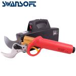 Swansoft Professional Electric Pruning Shears 4.0ah Li-ion Battery 4.0CM Bypass