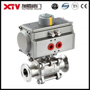 Wholesale 3-PC Screwed Ball Valves with Pneumatic/Electric Actuator Easy to Maintain and Repair from china suppliers