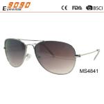 Hot Sale Mirrored Metal Sunglasses , UV 400 protection lens,suitable for men and