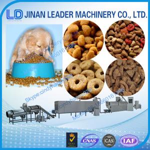 Wholesale Commercial pet food processing double screw extruder equipment from china suppliers