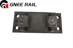 Wholesale Crane Rail Sole Plate Ideal Rail Fasteners For Heavy Duty And High Speed Trains from china suppliers