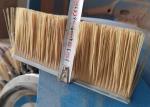 Metal Channel Sisal Bristle Strip Brushes 60cm Height For Polish Wood