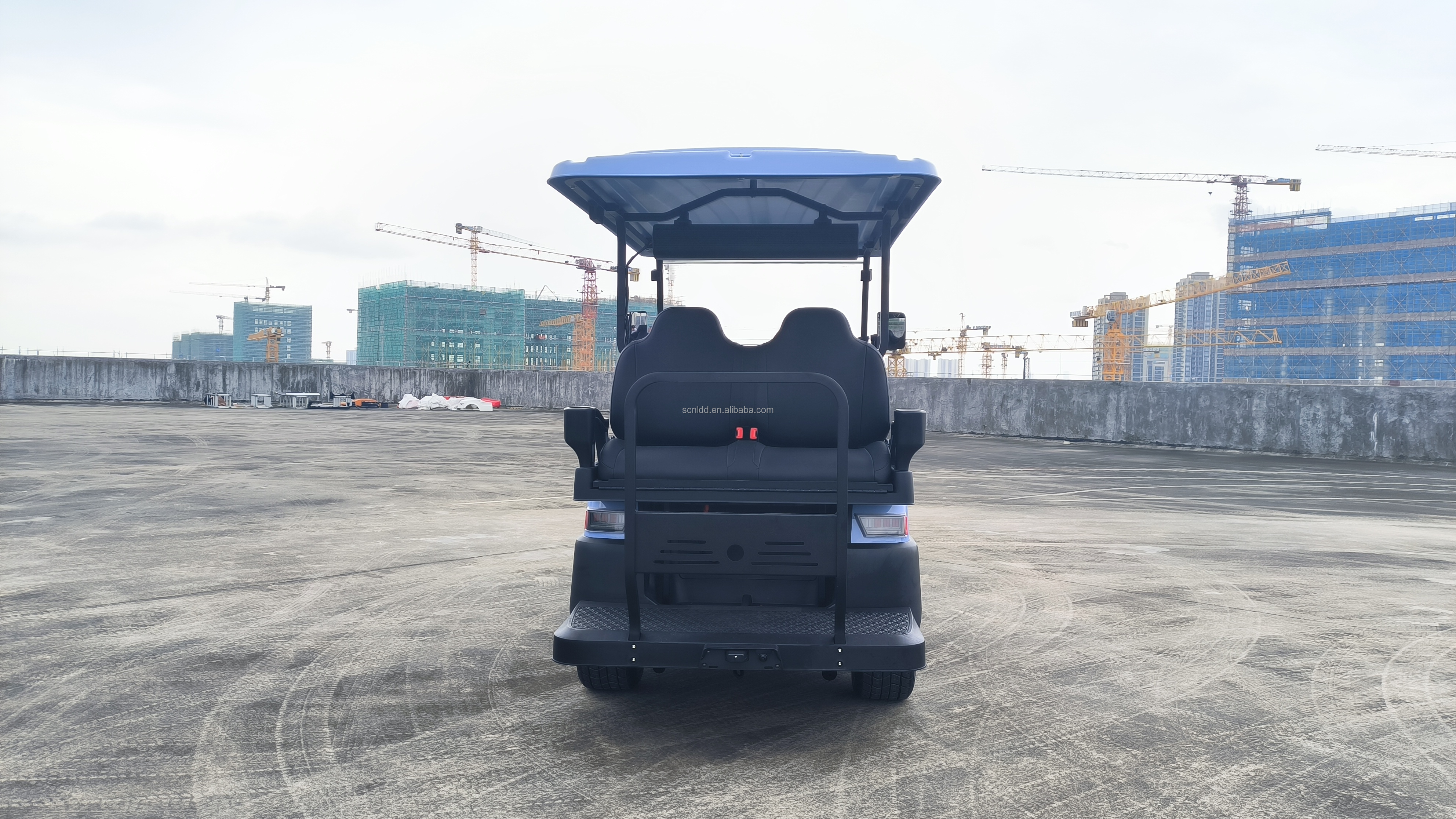 2 4 6 Seat Electric Lithium Battery Sightseeing Golf Cart Golf Buggy Car with DOT Comfortable and Spacious