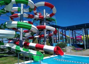 Wholesale ODM Guangdong Dapeng Amusement Technology Co Ltd Park Pool Games Ride Kid Playground Fiberglass Water Slide from china suppliers