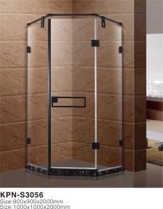 Wholesale black 900x900mm Dimond Shape Corner Shower Stall Normal Temperature Storage from china suppliers