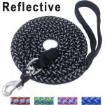 6 Foot Nylon Rope Dog Leash , Reflective Dog Leash For Large / Medium Dogs
