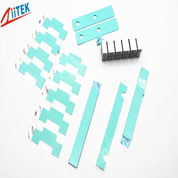 High Conductivity Silicone Thermal Gap Pad 3.0W/Mk Light Green Gap Filler For