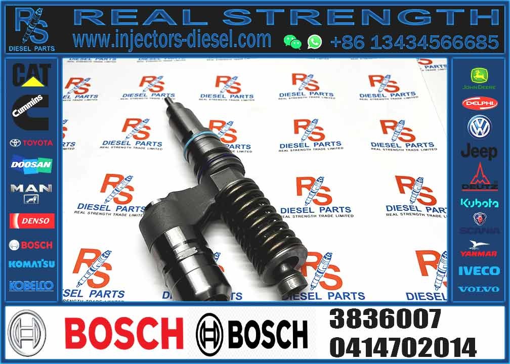 NINE Brand Good Perforamnce Fuel Injector 0414702014 Common Rail Injector 3836007