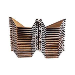 Wholesale Alloy Grade Sy390 Sy295 Interlocking Steel Sheet Piles Carbon Steel Z Type Sheet Pile from china suppliers