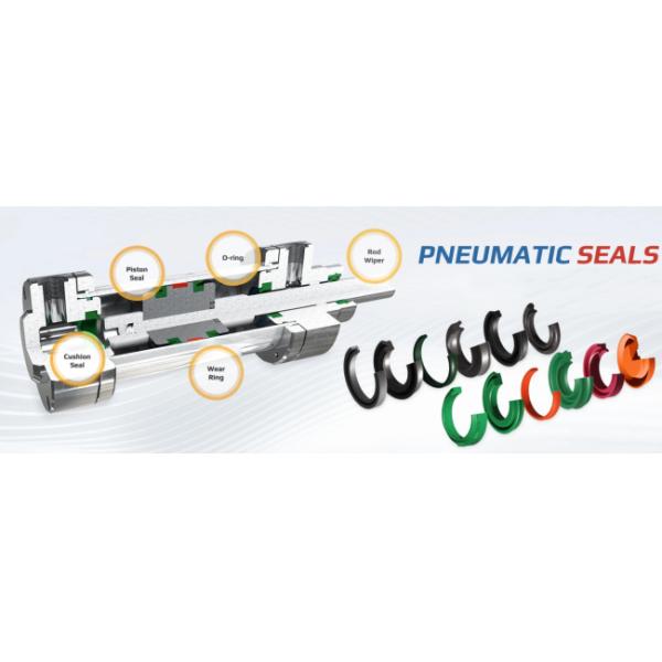 SAKAGAMI Pneumatic Cylinder Seals , Y Shape Air Cylinder Piston Seals KM1-M7104-A0X