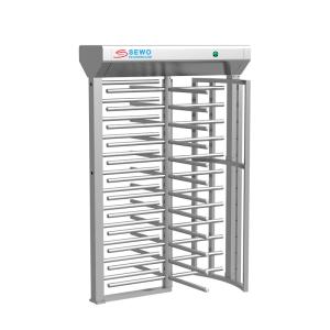 Wholesale Indoor/Outdoor Full Height Turnstile Gate 1500*1500*2200 mm Security Solution from china suppliers