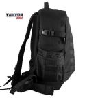 Black Outdoor Tactical Day Pack Backpack , Lightweight Travel Daypack