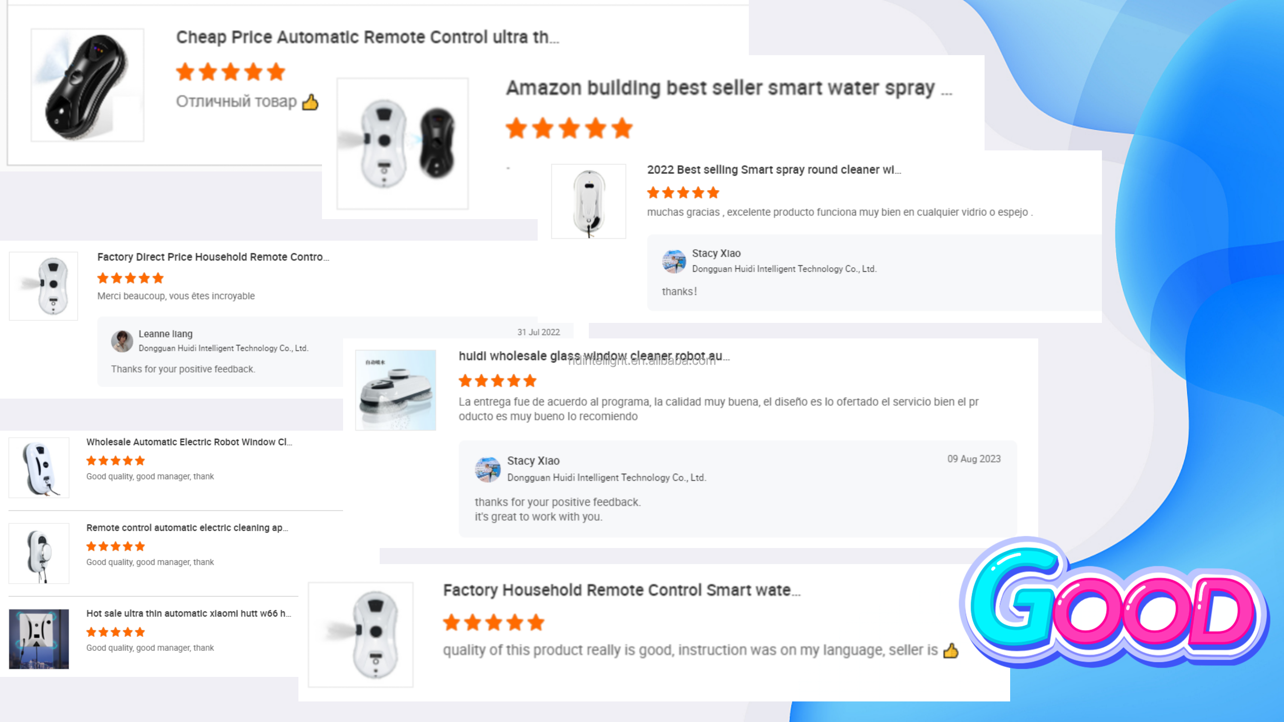 Home Appliance Robot Cleaner Window 24V 2800Pa Cleaning Robot For High Rise Buildings
