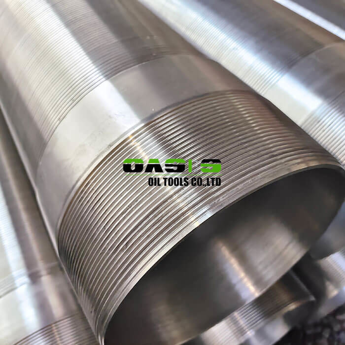 stainless steel Long Service Life Wire Wrapped Screen for filter water