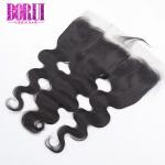 Brazilian Lace Frontal With Boby Hair , Raw Brazilian Hair Body Wave Soft