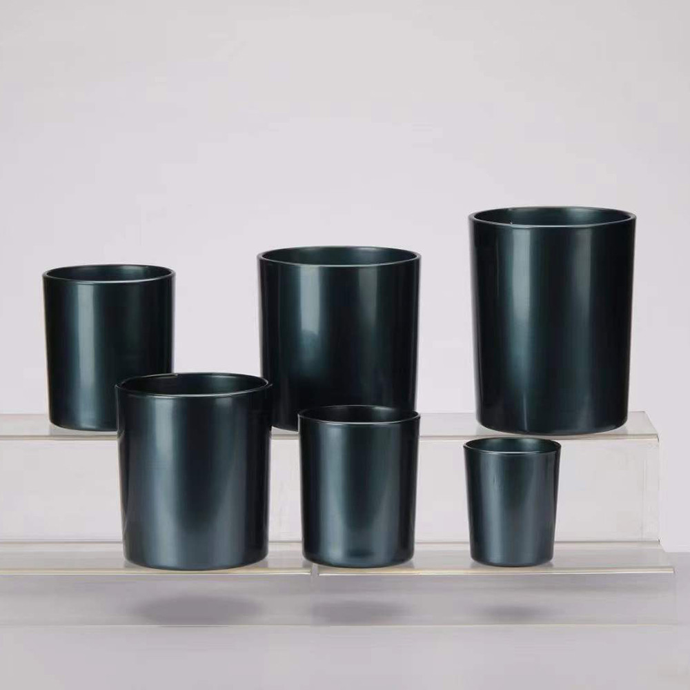 ODM Shell Shaped Glass Jar Candle Holders Centrifugal Casting