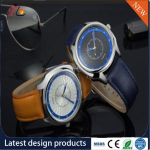 Wholesale Wholesale PU Strap Round Dial Alloy Case Quartz Watch Fashion Watch Concise Style PU Strap Fashion Watch from china suppliers