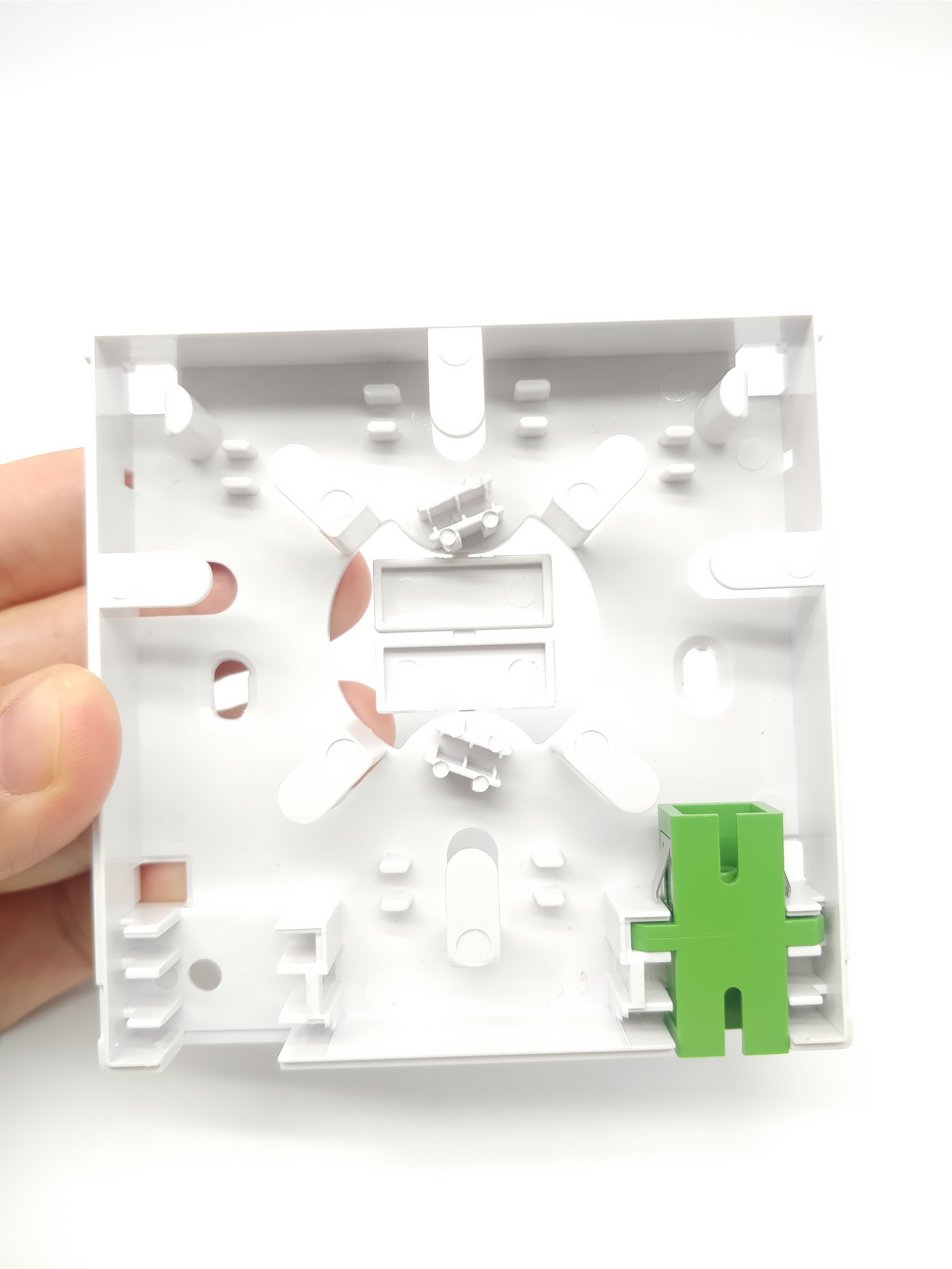 86 Plate Optical Termination Box Splicing Function Indoor FTTH Splitter Distribution Box