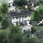 American Style Light Steel Prefab House / Light Steel Villa Residential