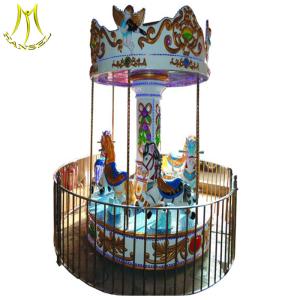Wholesale Hansel used carousel for sale indoor games kiddy ride coin small kids carousels for sale from china suppliers