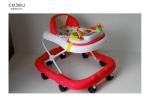 Plastic 20kg Round Walker Seat Fabric 8 Wheels 59*63*58cm