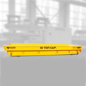 Wholesale 10T Industry Transfer Cart / Motorized Rail Cart Cross For Bay Transport from china suppliers