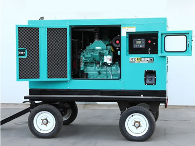 60 HZ Electric Generating Set Portable Power Station For Outdoor Operation