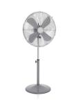 16 inch Oscillating Retro Floor Standing Fan 3 Speed Adjustable Height Indoor