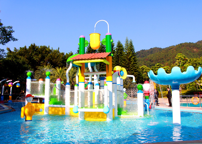 Colorful Fiberglass Material Water Entertainment Equipment Water Slide Pipe
