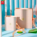 Paper Box Folding Cardboard Printed Magnetic Ribbon Packaging Gift Box Wedding
