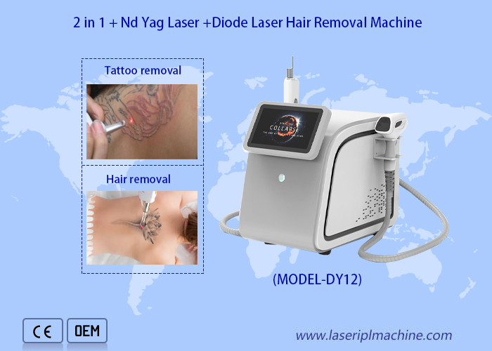 Spa 808 Nm Diode Laser Machine 2 In 1 Hair Removal And Picosecond Tattoo Removal
