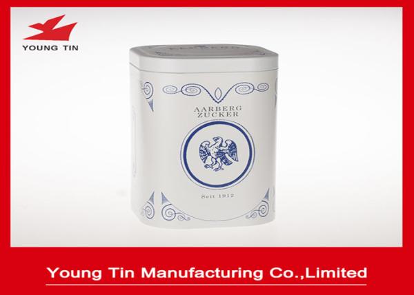Round Metal Tea Tins Storage 0.23 MM Steel Tinplate For Traditional Tea