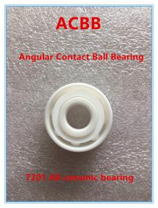 Wholesale 7201 High Temp Ceramic Bearings Corrosion Resistance from china suppliers