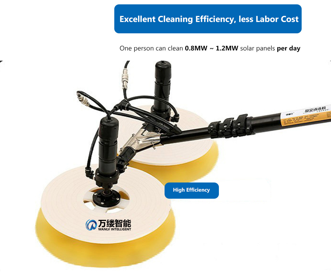 The Ultimate Solution-Wanlvsunny Solar Panel Cleaning Brush for Spotless Panels