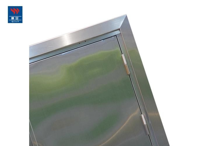 Stainless Steel Double Gates Fire Rated Steel Door Fire Resistant Door