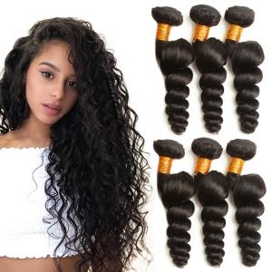 Wholesale 100 Grams Virgin Human Hair Extensions Natural Color 2 Years Service Life from china suppliers