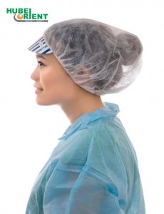 Wholesale Non Woven Surgical Head Hair Cover Nonwoven Disposable Hair Cap Medical Peaked Cap Disposable Hat from china suppliers