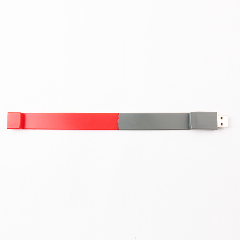 ODM OEM Silicone Wristband USB Memory Bracelet 2.0 3.0 1GB 256GB Full Memory