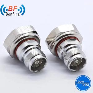 Wholesale LJQ -XXXXX 4.3-10 Male to 7/16 DIN Female Coaxial Connector for 1/2&quot; Superflexible Cable from china suppliers