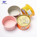 110ml D65*34mm Tinplate Pet Food Can For Dogs Cats Or Other Animals