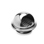 125MM Plastic Semi Rigid Flexible Duct for Stainless Steel Round Vent Cover Wall