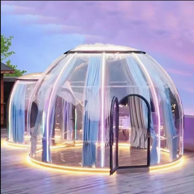 Experience the Outdoors in Comfort with Our Inflatable Bubble House Yurt Room