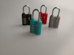 28.1g Red TSA Safe Skies , 3 Dial Travel Sentry Combination Lock For Door