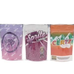 Wholesale 110 Microns Flat Bottom Pouch PE Embossing Resealable Zipper Bags from china suppliers