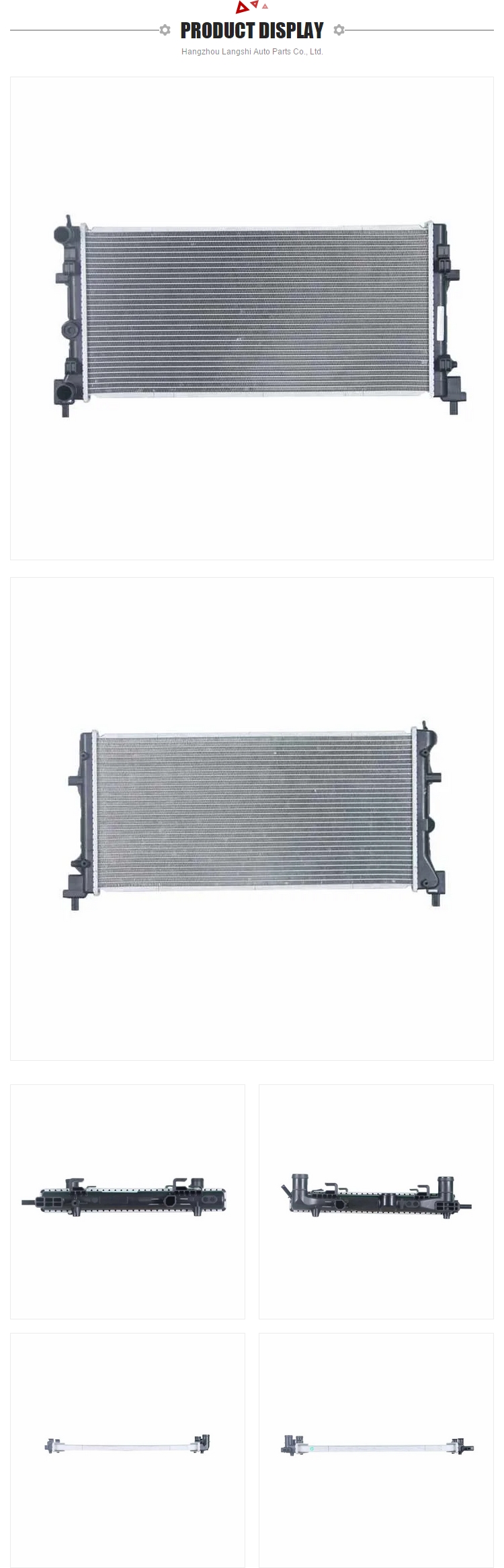 Aluminum Radiator for VW Seat TOLEDO IV KG3 IBIZA IV Audi A1 1.4 TSI 6R0121253L OE NO