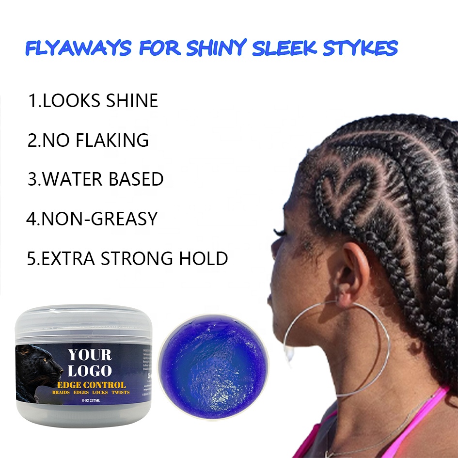Extra Strong Hold Hair Gel for Dreadlocks Locs and Braids 200ML 300ML 500ML Customize