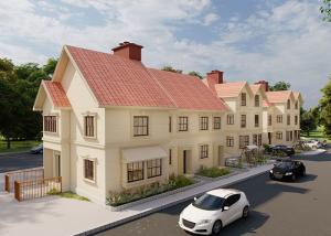 Wholesale 3 Storey Prefabricated Apartment Buildings With Light Steel Frame House Lgs Construction from china suppliers