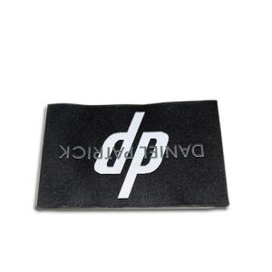 Wholesale Customized Design Woven Damask Logo Tag Woven Private Labels For Clothing from china suppliers