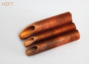 Wholesale Flue Gas Condensers Integral Copper Finned Tube For Bending And Coiling Purposes from china suppliers