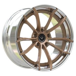 Wholesale 22 Inch Deep Concave 5x120 Forged Wheels 2 Piece For Luxury Cars from china suppliers